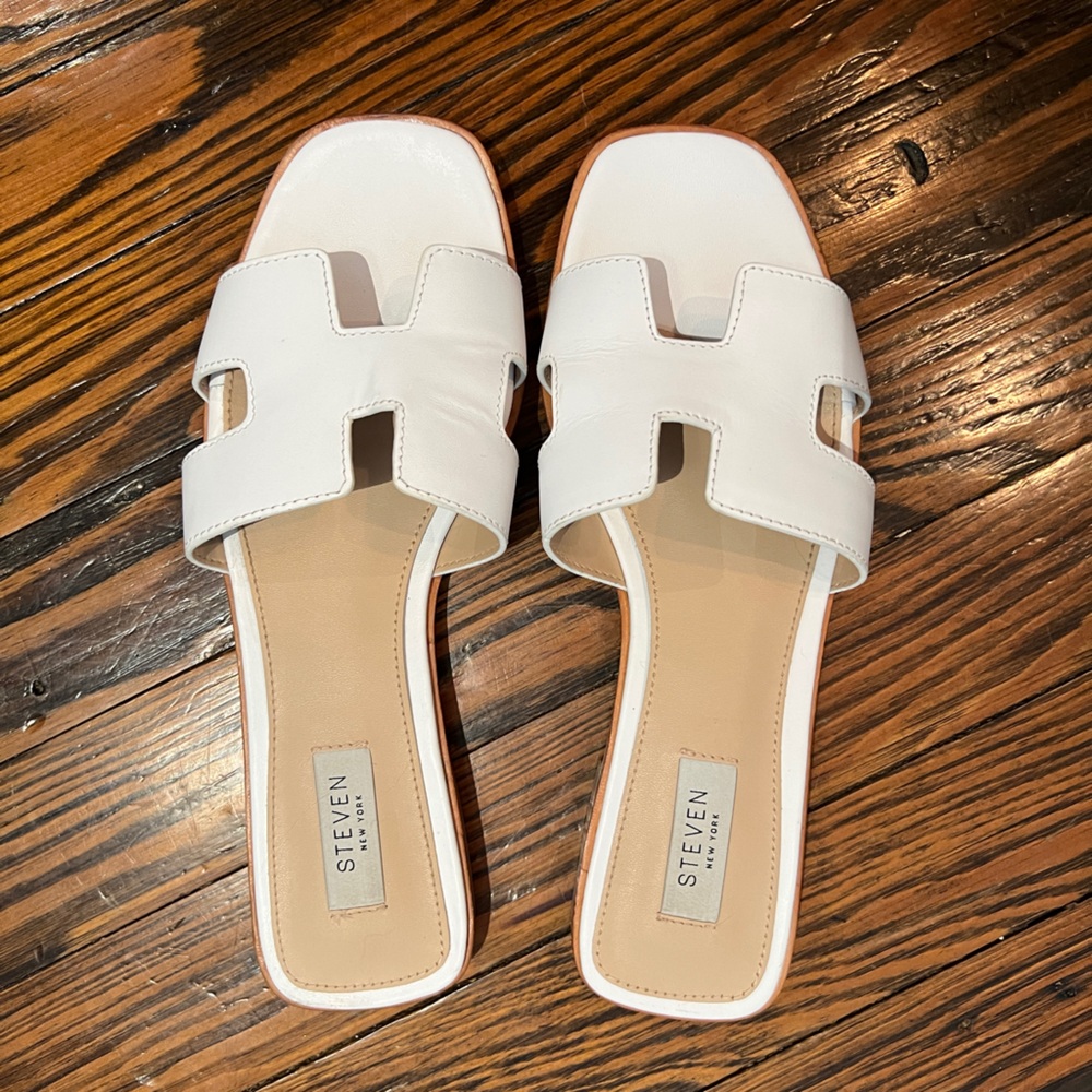 Steve Madden Haydn, Size 9, White